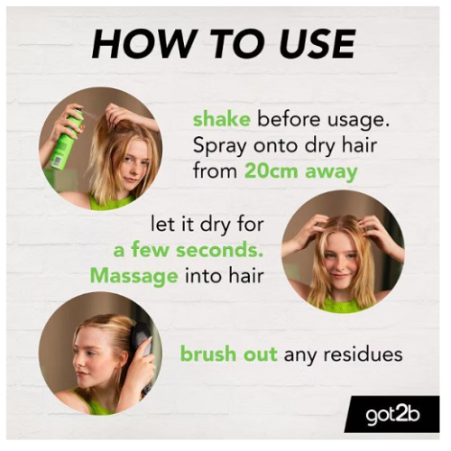 Got2b Dry Shampoo Extra Fresh 200ml